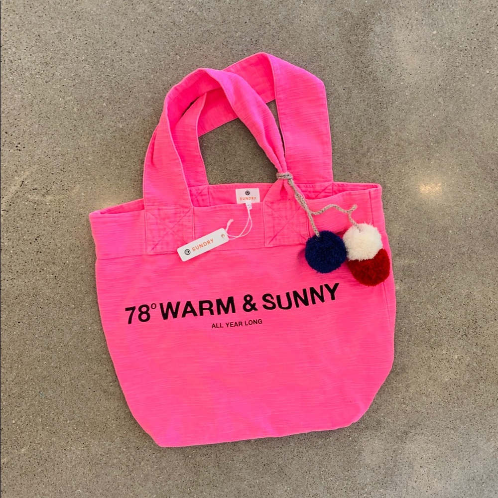 NWT Sundry beach bag